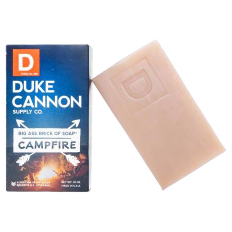 DUKE CANNON进口代理批发 Duke Cannon Big Ass Brick of Soap 篝火香皂 10 盎司 1 包