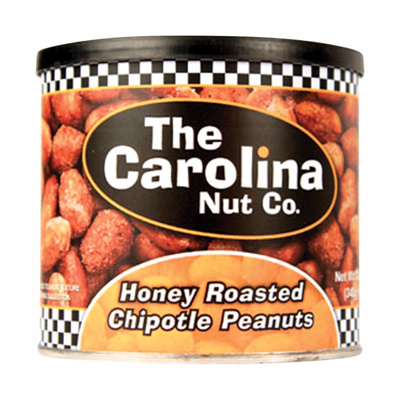 CAROLINA NUT CO.进口代理批发 Carolina Nut Co. 蜂蜜烤墨西哥辣椒花生 12 盎司罐装