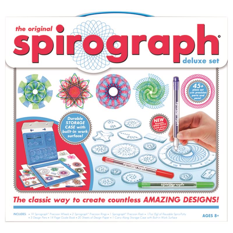 SPIROGRAPH进口代理批发 呼吸描记器设计套件塑料 45 件