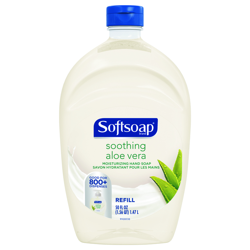 SOFTSOAP进口代理批发 Softsoap 芦荟香味洗手液补充装 50 盎司