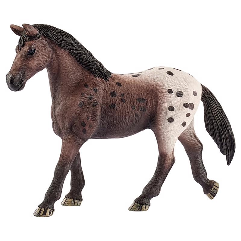 SCHLEICH进口代理批发 Schleich Horse Club 阿帕卢萨马玩具塑料棕色