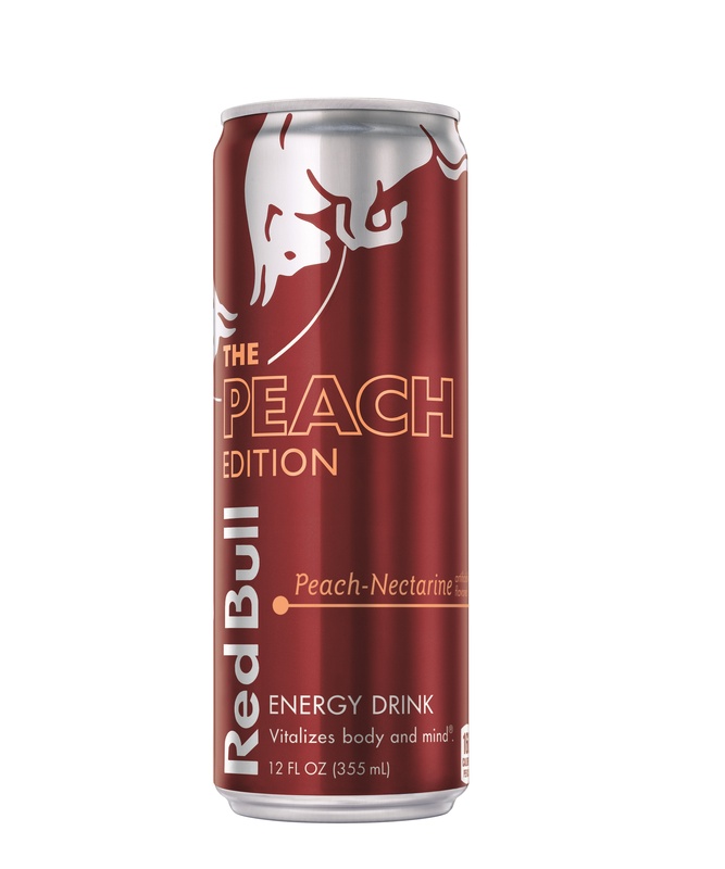 RED BULL进口代理批发 Red Bull The Peach Edition 桃子油桃能量饮料 12 盎司