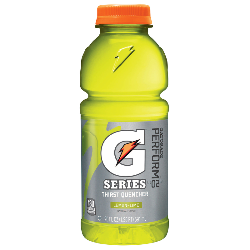 GATORADE进口代理批发 佳得乐 G 系列柠檬青柠饮料 20 盎司 1 包