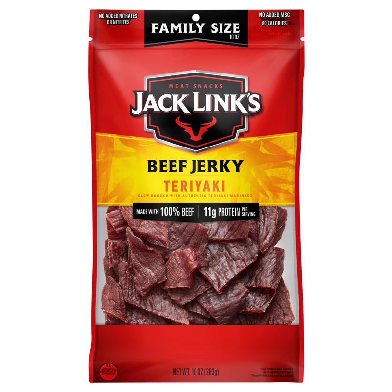 JACK LINK'S进口代理批发 Jack Link's 照烧牛肉干 10 盎司袋装