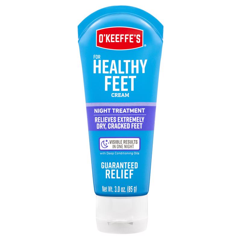 O'KEEFFE'S进口代理批发 O'Keeffe's For Healthy Feet 无香味足霜 3 盎司 1 包