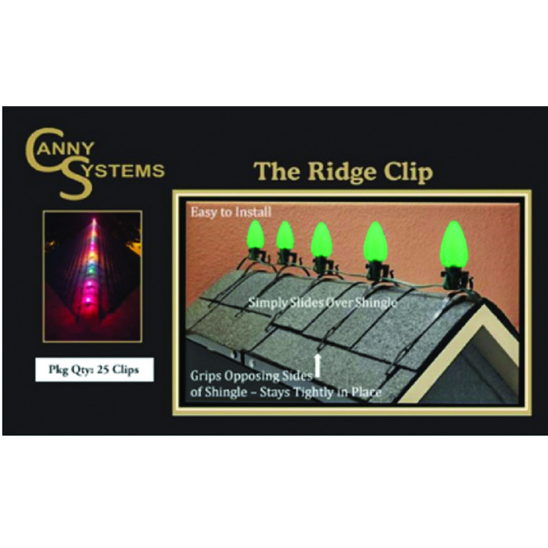 CANNY SYSTEM进口代理批发 Canny System Ridge Clip 灯夹 25 个/包