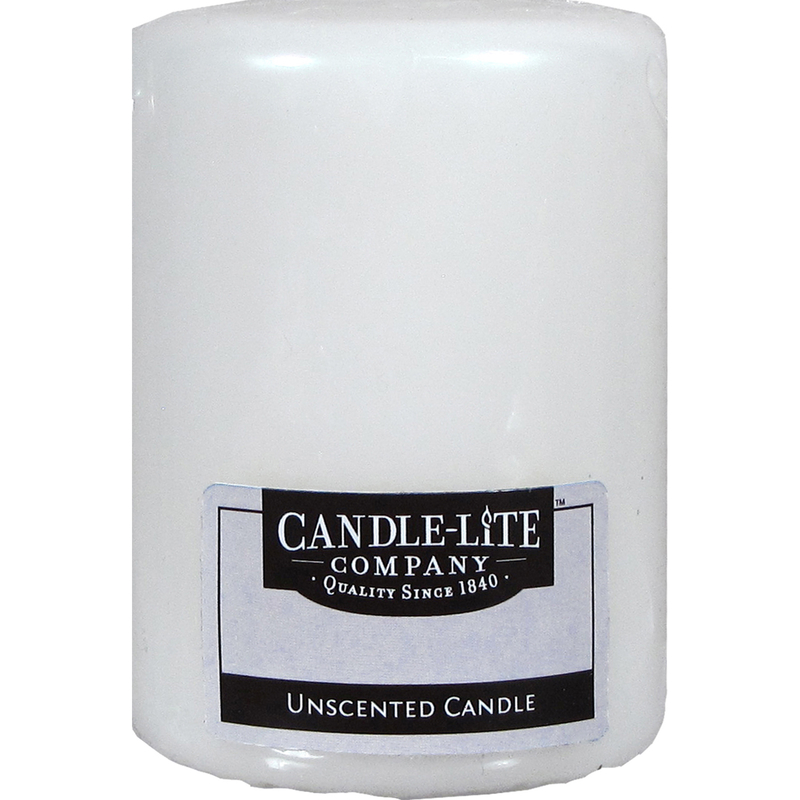 CANDLE-LITE进口代理批发 Candle-Lite 白色无香柱蜡烛