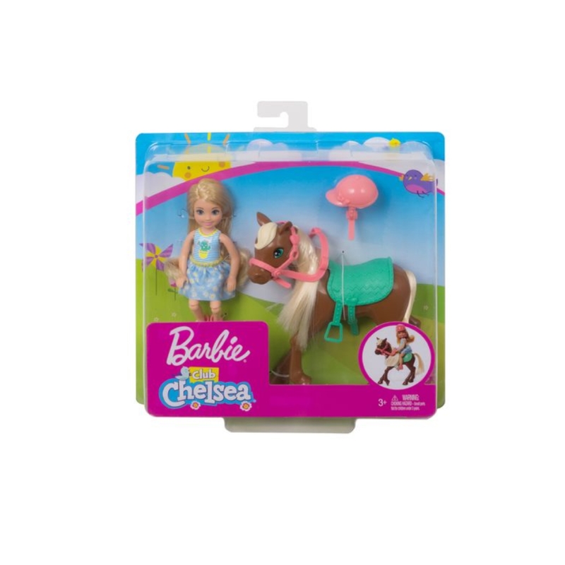 Barbie chelsea and pony deals