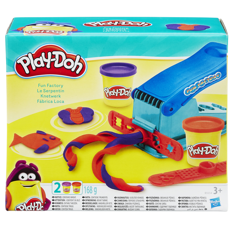 HASBRO进口代理批发 Hasbro Play Doh Fun 工厂套装多彩