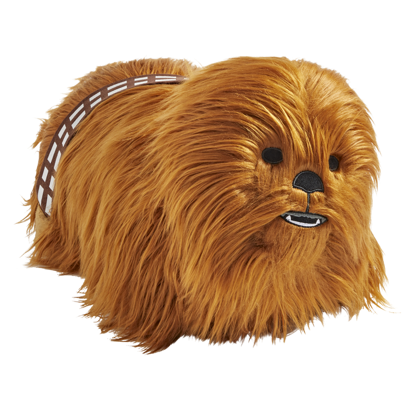 MY PILLOW PETS进口代理批发 我的枕头 Pets Chewbacca 毛绒玩具聚酯棕色 1 件