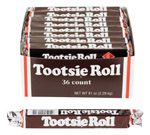 TOOTSIE ROLL进口代理批发 Tootsie Roll 巧克力耐嚼糖果 2.25 盎司