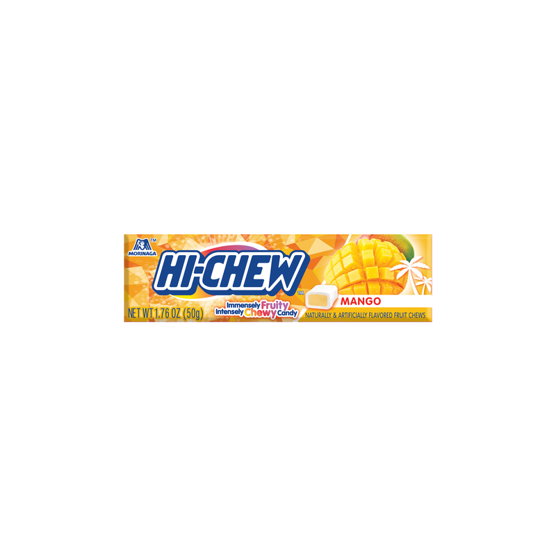 HI CHEW进口代理批发 Hi Chew 芒果棒芒果糖 1.76 盎司