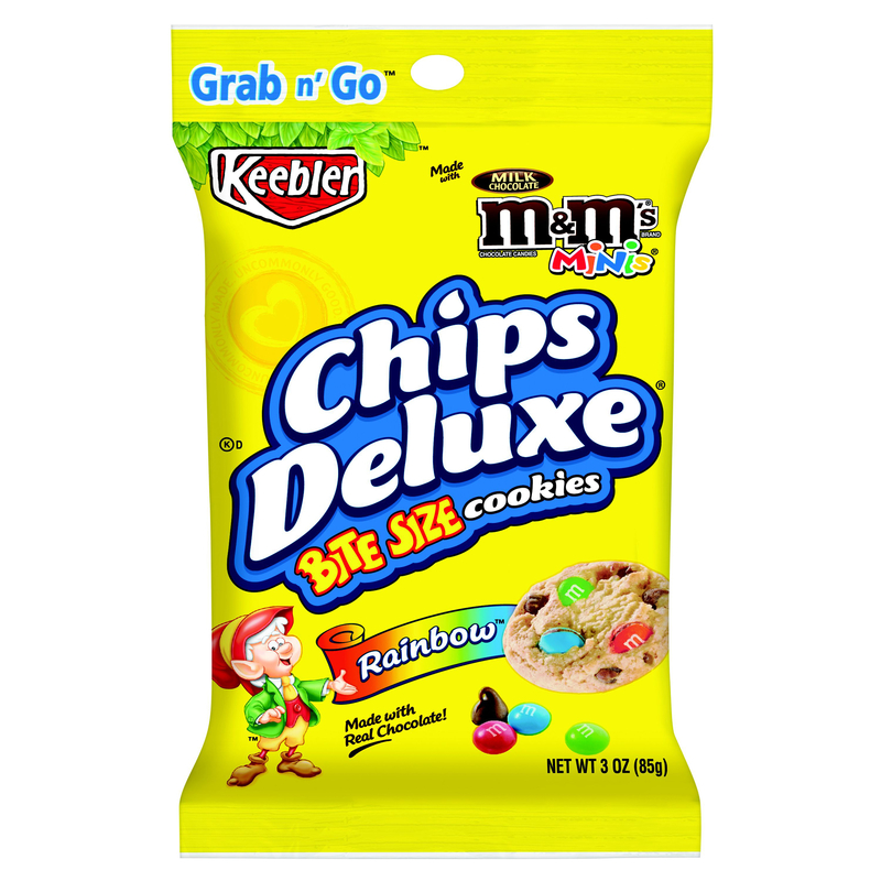 KEEBLER进口代理批发 Keebler 巧克力片和 M&M 饼干 3 盎司袋装