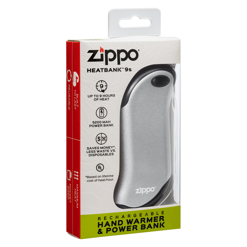 ZIPPO进口代理批发 Zippo HeatBank 冬季商品暖手宝 1 包