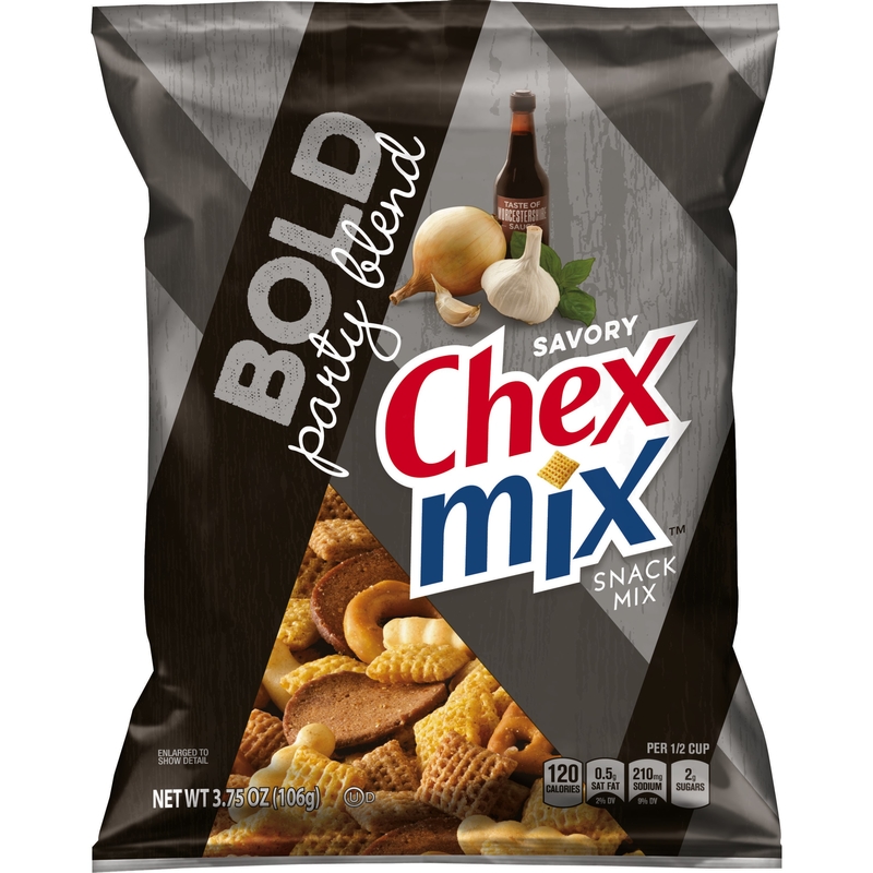 CHEX MIX进口代理批发 Chex Mix Bold 零食混合装 3.75 盎司