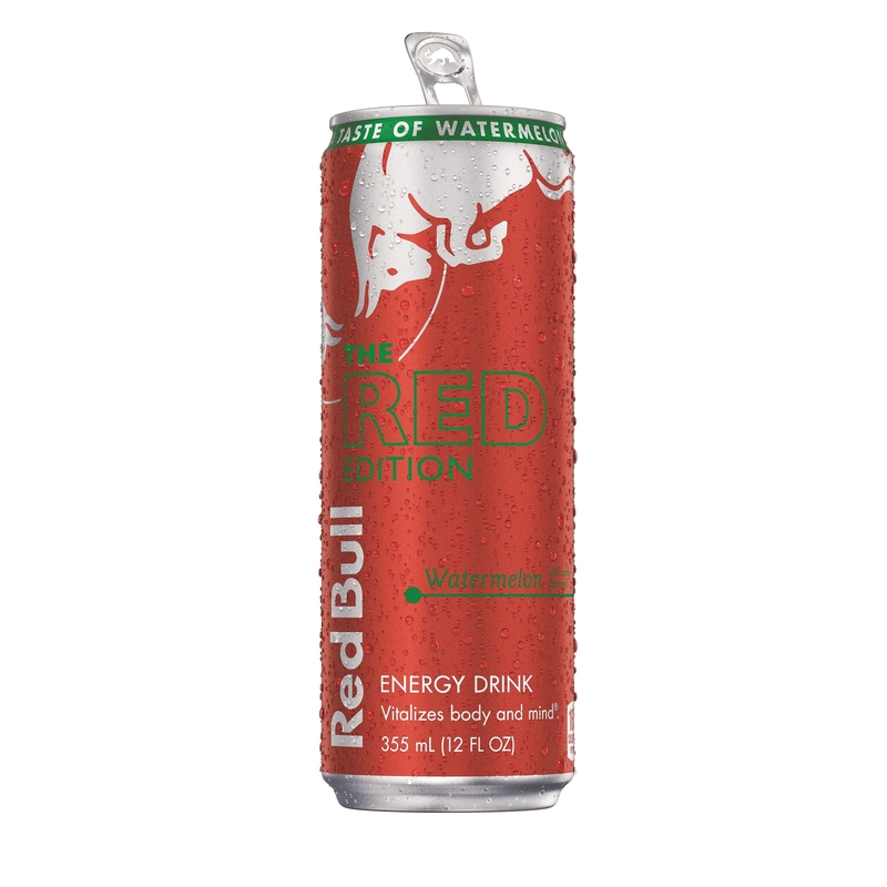 RED BULL进口代理批发 Red Bull 红色版西瓜能量饮料 12 盎司