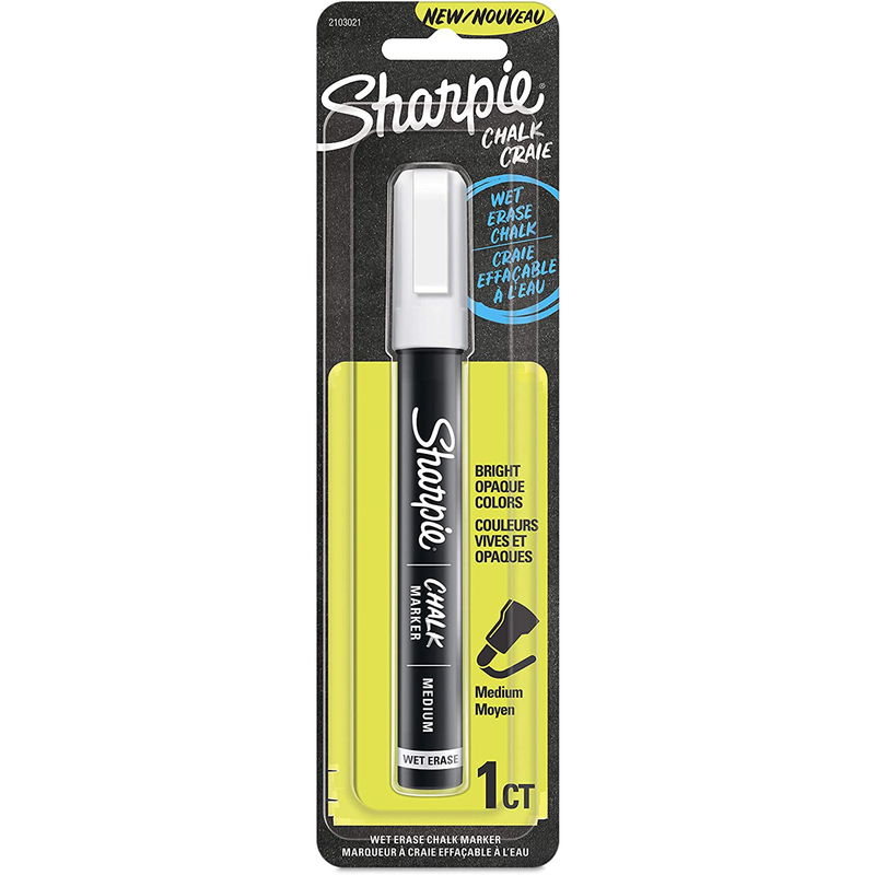 SHARPIE进口代理批发 Sharpie 白色中号粉笔 1 支