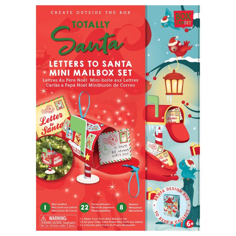 Totally Santa Letters to Santa Mini Mailbox Set