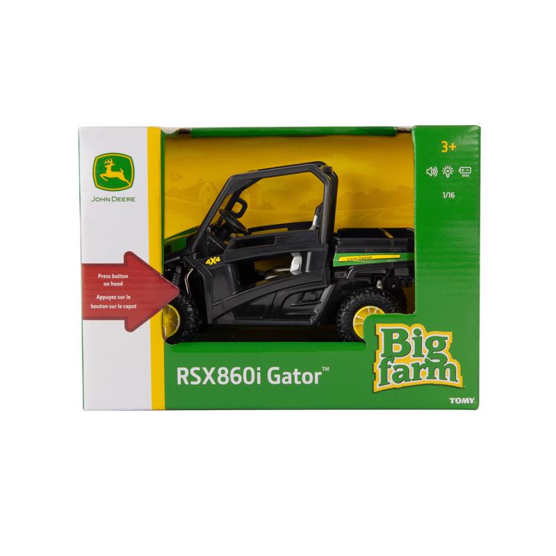 Tomy TOMY John Deere Big Farm Gator Toy Black Green PETER S HARDWARE CENTER