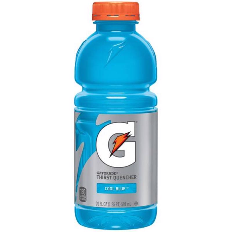 Gatorade Cool Blue Sugar‑Free Sports Drink – 20 oz Hydration Boost