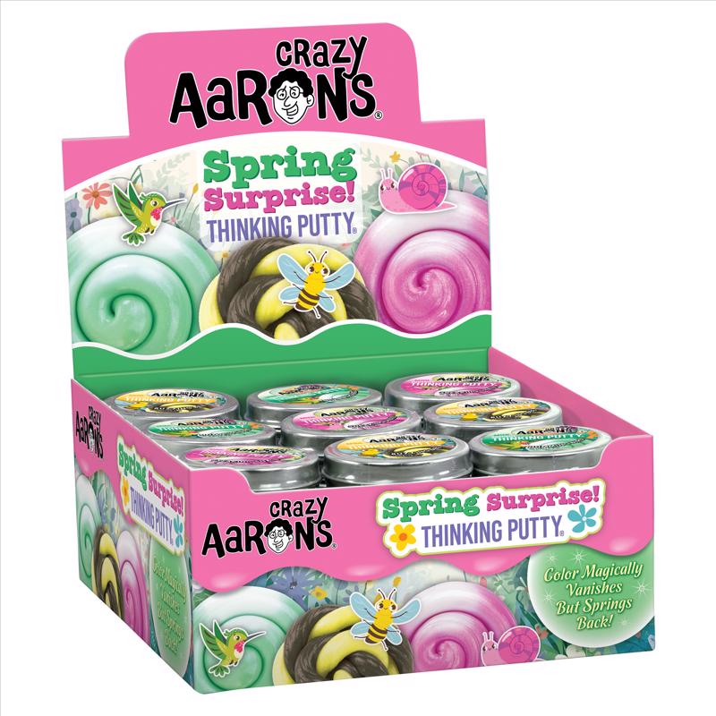 Crazy Aaron's Spring Surprise Thinking Putty Assorted For Ages 3+