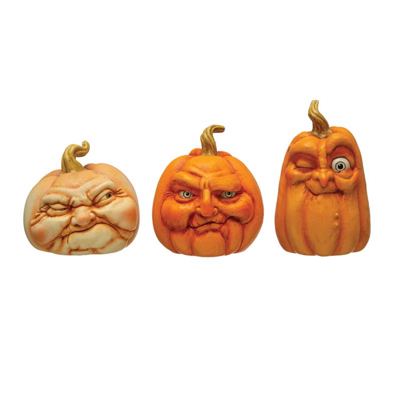 Creative Co-Op Pumpkin Halloween Decor
