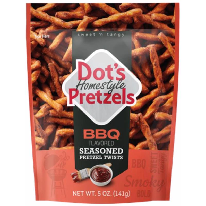 Dot's Homestyle BBQ Pretzels 5 oz Bagged
