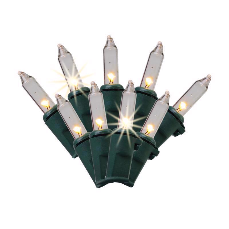 Celebrations Classic LED T5 Warm White 105 ct String Christmas Lights 26 ft.