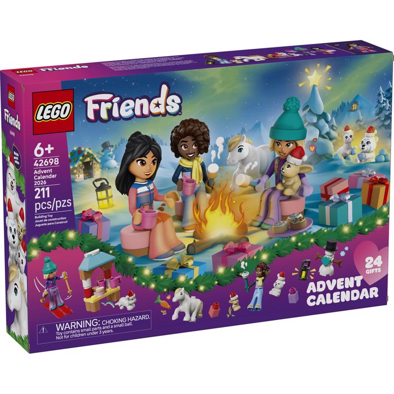 LEGO Friends 2025 Advent Calendar Building Set Multi
