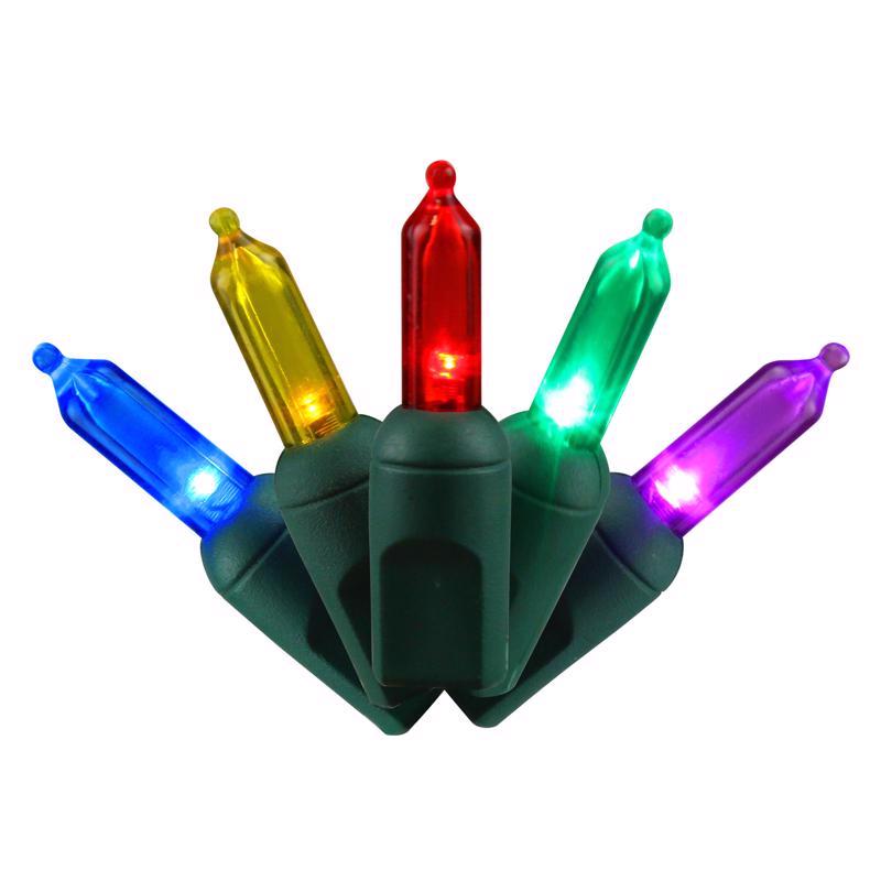 Celebrations LED T5 Multicolored 5 ct Replacement Christmas Light Bulbs