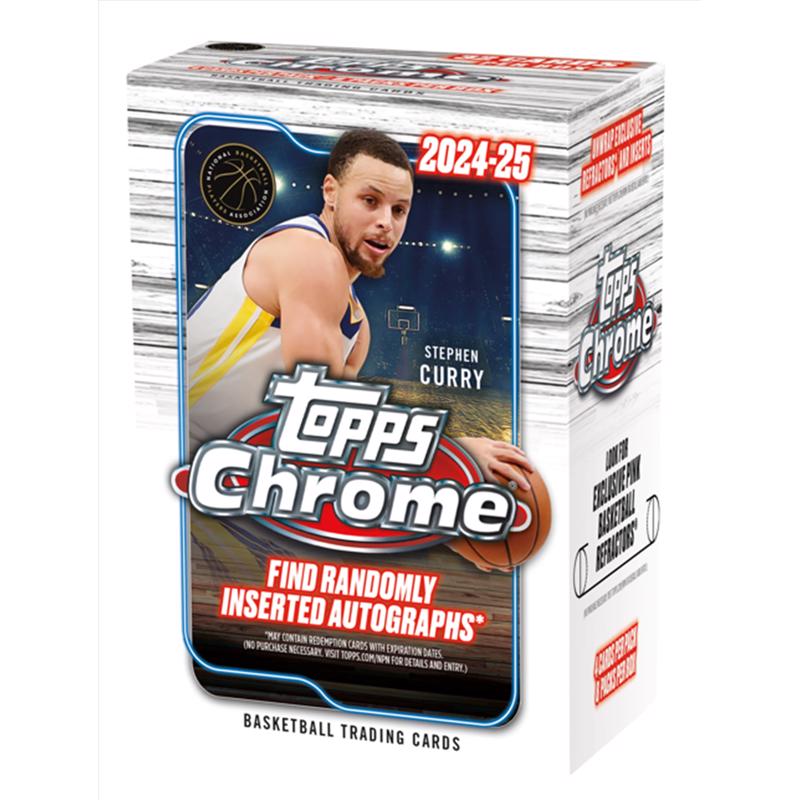 Topps Chrome Basketball 2024-25 Trading Cards