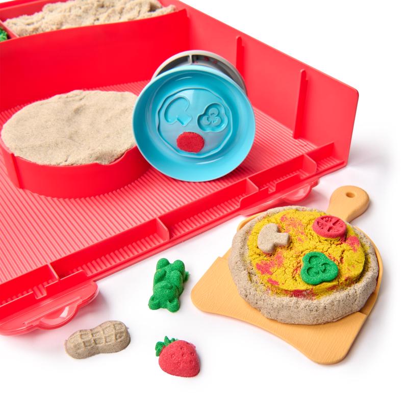 Kinetic Sand Magically Rising Pizzas Squish Pizza Set