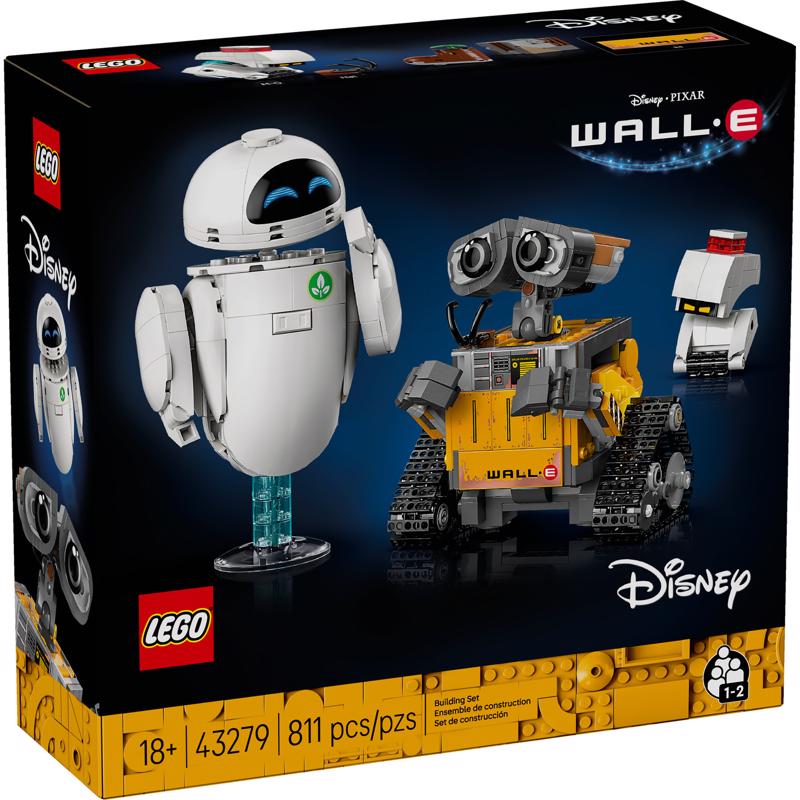 LEGO Disney & Pixar WALL-E & EVE Building Set Multi 811 pc