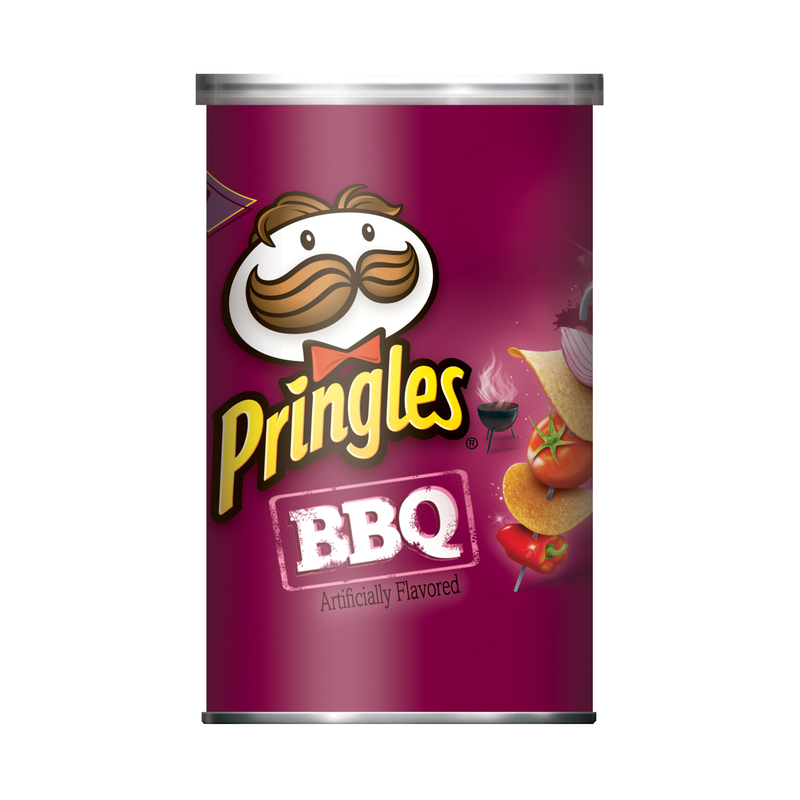 Pringles BBQ Potato Chips 2.5 oz Boxed